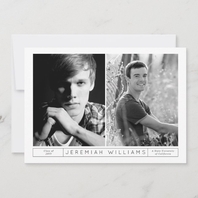 Yin & Yang Faire-part de diplôme (Devant)