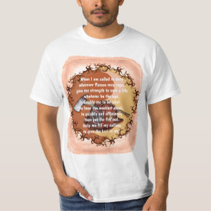 Yin Yang  FireFighter t-shirt