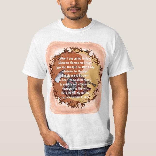 Yin Yang  FireFighter t-shirt (Front)