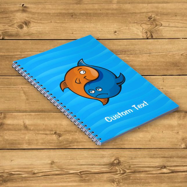 Yin Yang Fish Cartoon Notebook (Creator Uploaded)