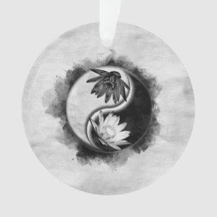 Yin Yang - fleurs de lotus