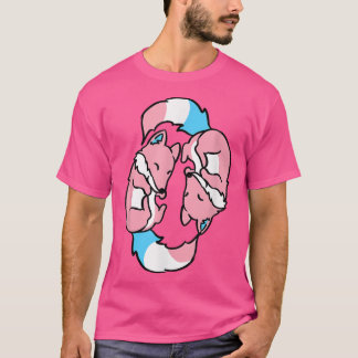 Yin Yang Foes Trans Pride  T-Shirt