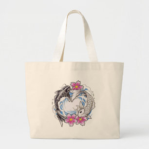 Yin Yang Gift Large Tote Bag