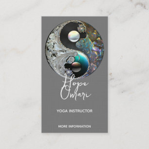 Yin Yang, Healing Arts Business Card