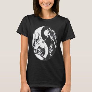 Yin Yang Inspirational Buddhist Spar Taekwondo T-Shirt