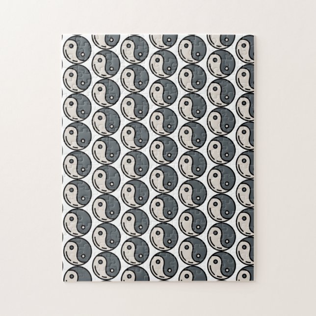 yin-yang jigsaw puzzle (Vertical)