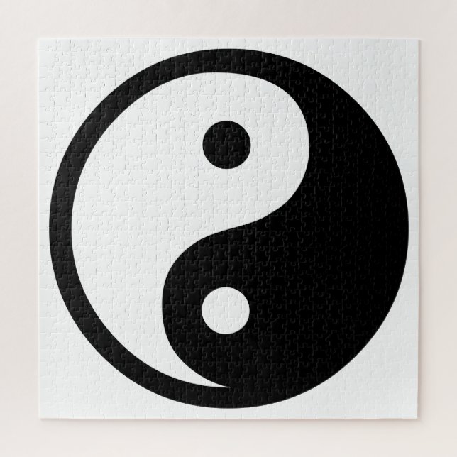 Yin Yang Jigsaw Puzzle (Vertical)
