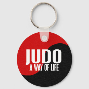 Yin Yang JUDO 1 Keychain