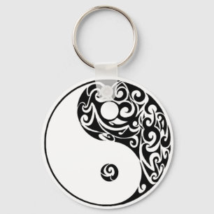 Yin Yang Keychain