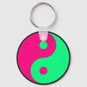 Yin Yang Keychain