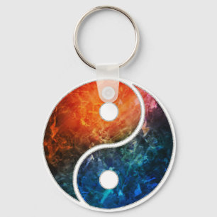 Yin Yang Keychain