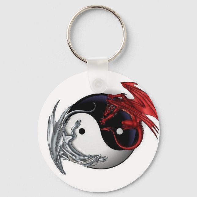 Yin Yang Keychain (Front)