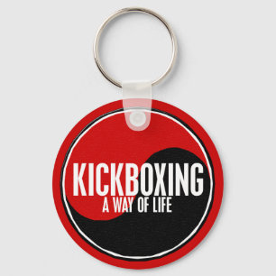 Yin Yang Kickboxing 1 Keychain