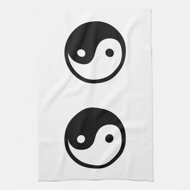 Yin Yang Kitchen Towel (Vertical)