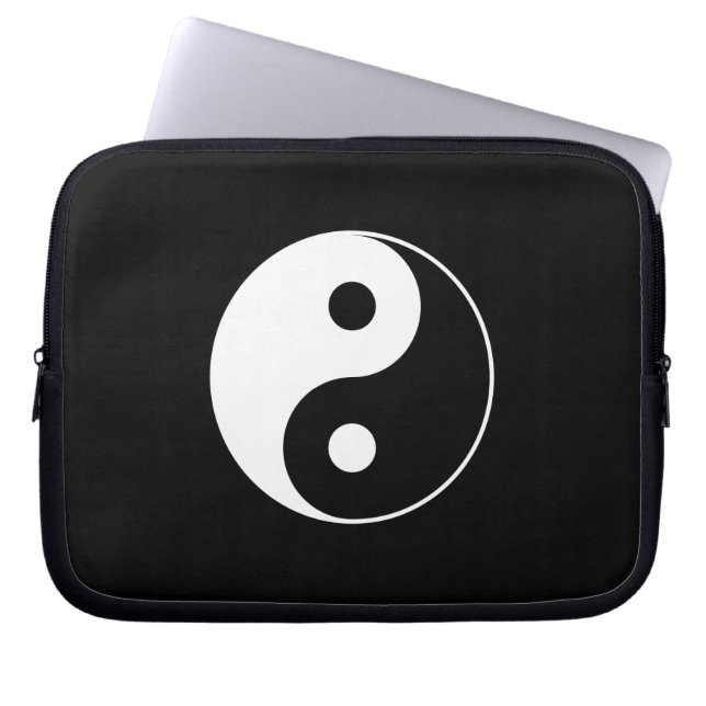 Yin Yang Laptop Sleeve (Front)