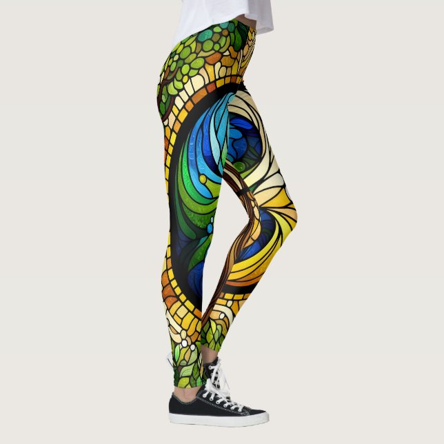 Yin Yang Leggings (Right)