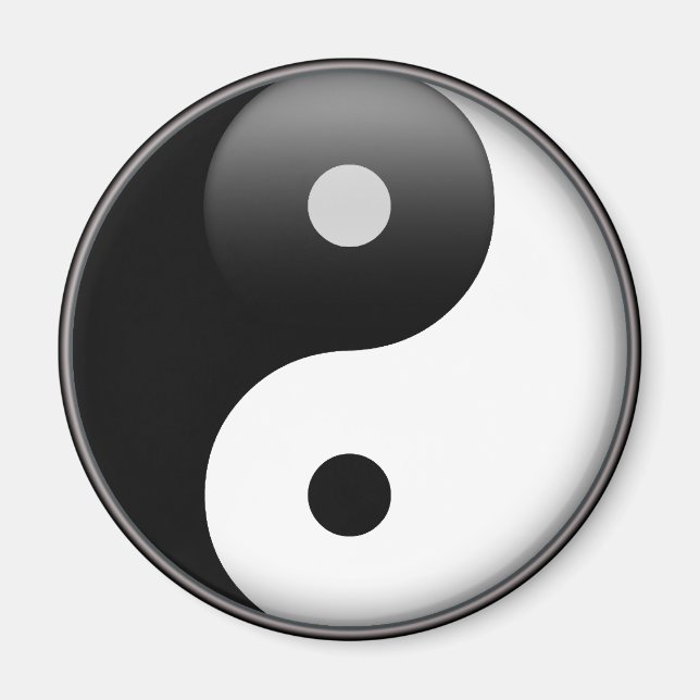 Yin Yang Magnet (Front)