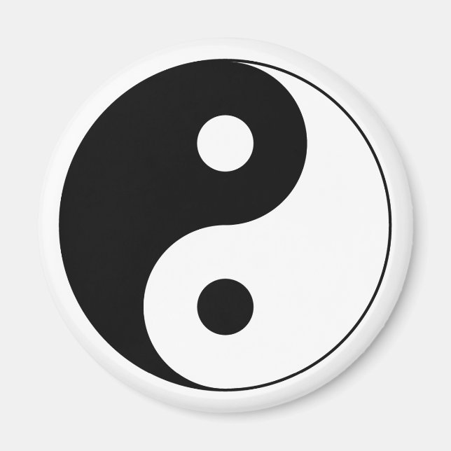Yin Yang Magnet (Front)