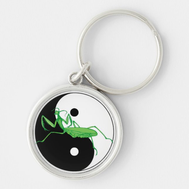 Yin Yang Mantis Keychain (Front)