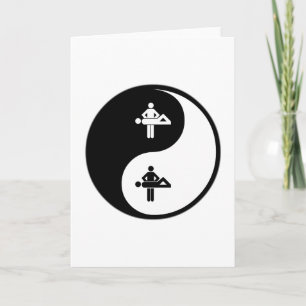 Yin Yang Massage Card