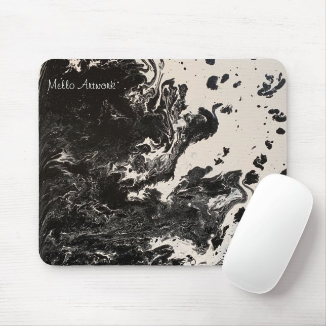yin yang mouse pad (With Mouse)