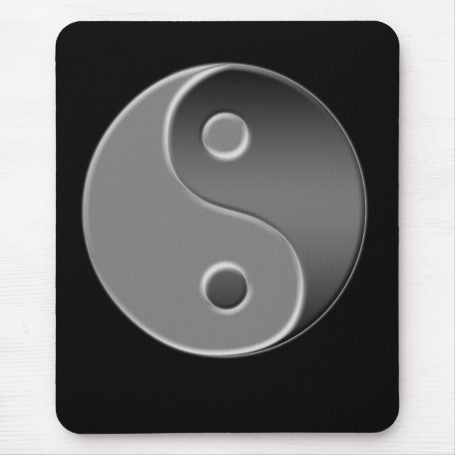 Yin Yang Mouse Pad (Front)