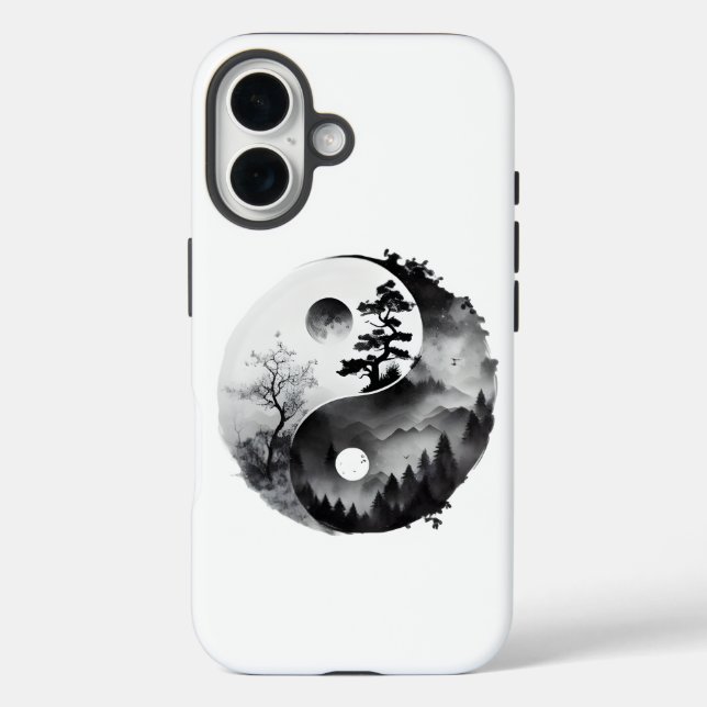 Yin Yang Nature Phone Case (Back)