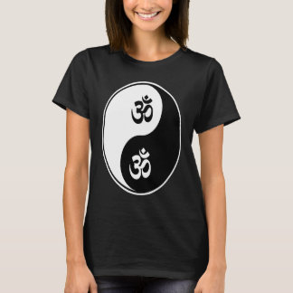Yin Yang Om Pranava Yoga Namaste Buddhist Zhen T-Shirt