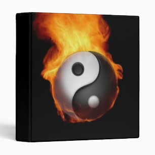 Yin Yang on Fire Binder