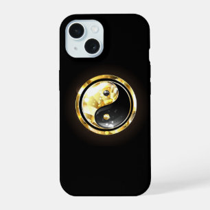 Yin Yang or sur noir
