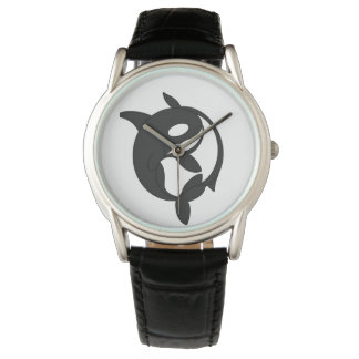 Yin-Yang Orcas eWatch Watch