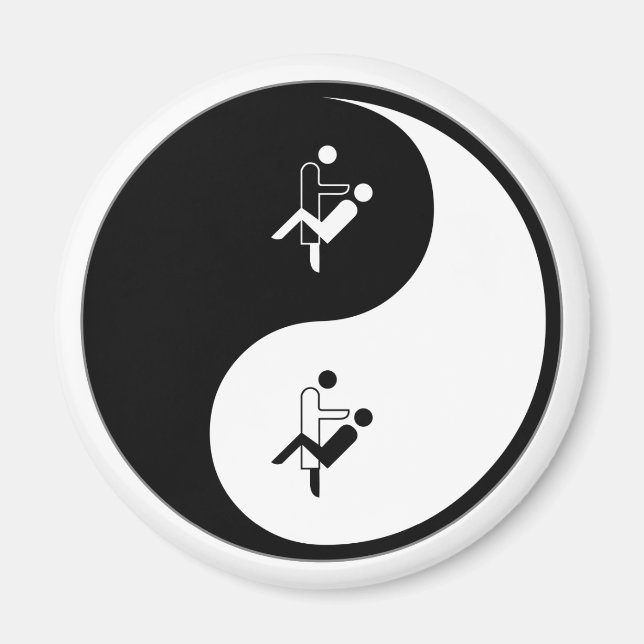 Yin Yang Orthodontics Magnet (Front)