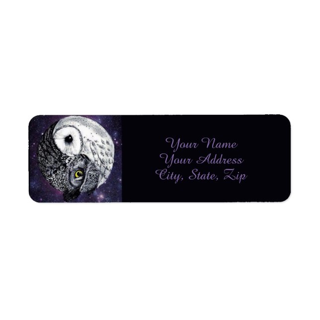 Yin Yang Owls (Front)