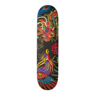 Yin Yang Phoenix et le pont de skateboard Dragon