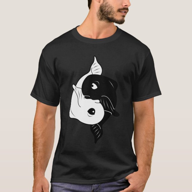 Yin-Yang Pisces T-Shirt (Front)
