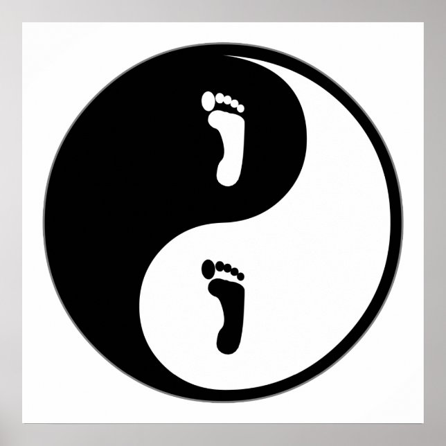 Yin Yang Podiatry Poster (Front)