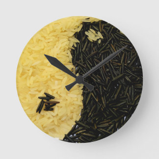Yin Yang Rice Kitchen Clock