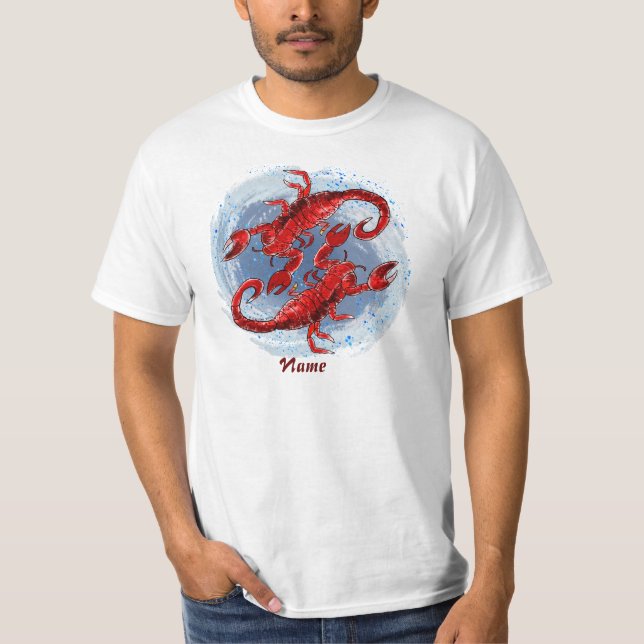 Yin Yang Scorpion custom t-shirts (Front)