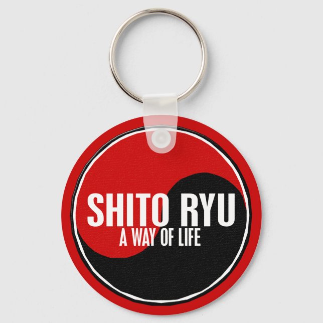 Yin Yang Shito Ryu 1 Keychain (Front)