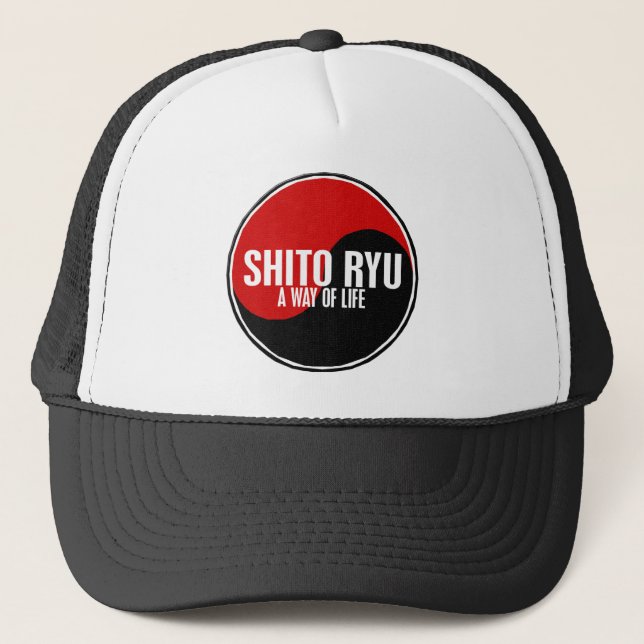Yin Yang Shito Ryu 1 Trucker Hat (Front)