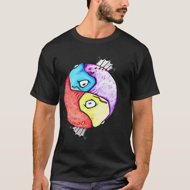 Yin-Yang small version T-Shirt (Front)