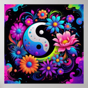 Yin Yang Spiritual Harmony Poster