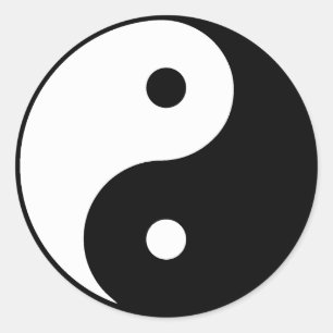 Yin Yang Sticker