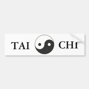 YIN & YANG SYMBOL BUMPER STICKER