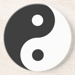 Yin / Yang Symbol Coaster