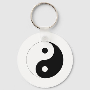 Yin-Yang Symbol Keychain