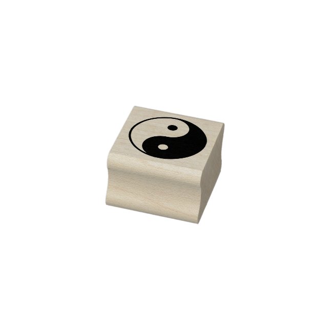 Yin Yang Symbol Rubber Stamp (Stamp)