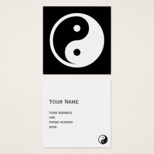 Yin Yang Symbol - solid tattoo design 2