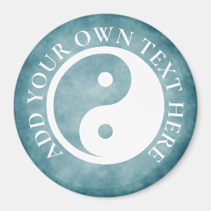 Yin Yang Symbol - solid tattoo design 2 Magnet