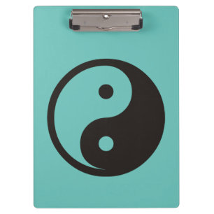 Yin Yang Symbol - solid tattoo design Clipboard